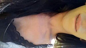 Why is paloma veiga flashing her massive cock on the train line