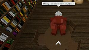 This guy fucks me and we have a good time in Roblox sex!