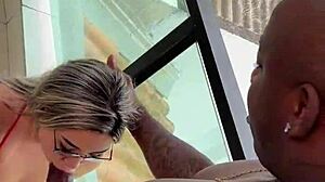 Chupei Bem Gostoso O Negão Dotado While Boyfriend Films Everything, Jefão!