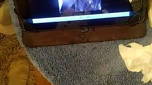 Amateur Crossdressing Ladyboy Delivers Solo Masturbation Handjob Leading To Explosive Cumshot In Tribute To Angeles Del Mar 2