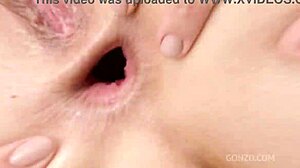 Alicia Trece Takes DP DAP TP Pee