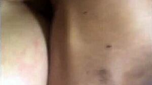 Ebony Takes BBC in Her Asshole! Creampie Explosion Follows Intense Anal Fucking!