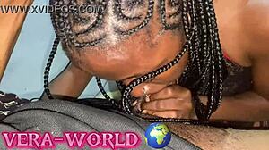 Hot teacher oiled up and banged with big clit in blowbang!