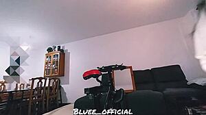 why does this brunette colombian babe's real orgasm lead to squirting cum everywhere