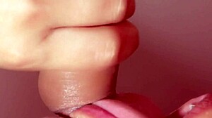 blowjob from cheating japanese wife with cum in mouth