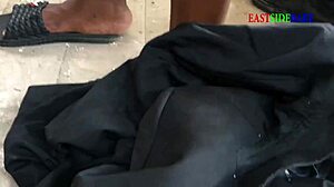 Pastor Inspection Turns into Hardcore Doggystyle Creampie with Ebony Church Members and Shaved Pussy