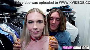 Oh wow, robot milf gets anal freeused by step family