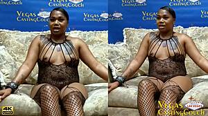 Pretty ebony ass fucked throat fucked bound hitachi orgasm bdsm anal hooked fingered