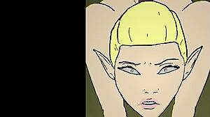 Light in the dark teaser animation with feet