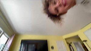 Caught stepmom watching porn and hating on the fucking scenes.