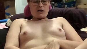 solo squirt session with intense release