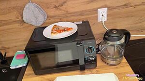 oh my god roughly fucking pizza delivery girl to compensate her loss hard