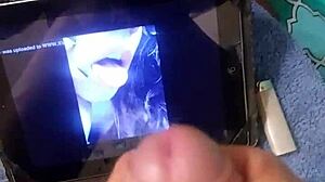 Amateur Crossdressing Ladyboy Delivers Solo Masturbation Handjob Leading To Explosive Cumshot In Tribute To Angeles Del Mar 2