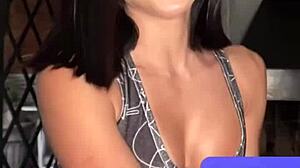 Petite 18yo Latina Babe Gags on Deepthroat and Takes Cum in Mouth During Wet Casting Interview