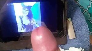 Amateur Crossdressing Ladyboy Delivers Solo Masturbation Handjob Leading To Explosive Cumshot In Tribute To Angeles Del Mar 2