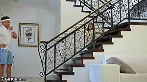 i love how this tennis babe skips lessons to ride big cock cowgirl style with tight wet pussy and cumshot action