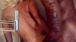 Ebony Takes BBC in Her Asshole! Creampie Explosion Follows Intense Anal Fucking!