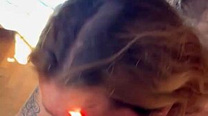 me encanta chupar rica polla y brincar arriba para tomar toda la leche en la cara