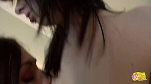 i feel so drawn to how an experienced milf shows cute brunette the joys of lesbian sex with tight pussy kisses