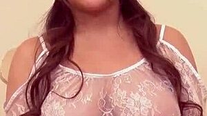 bouncy big tits of japanese kisumi kiri get cum covered passionately