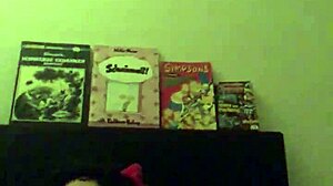 Hardcore Masturbation Session on Bed