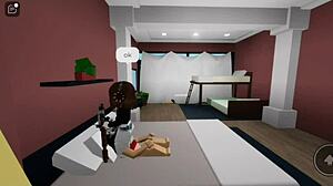 Quick Trio Features Goth and Latina in Roblox Brookhaven Group Adventure with Oral Vagina Elements