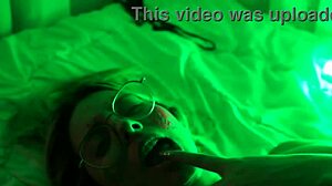 sussy is having fun at home while her parents go shopping