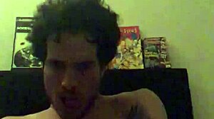 Hardcore Masturbation Session on Bed