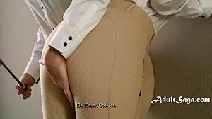 Oh man, I mean, this butch les is ridin' her pony so hard... Sinn Sage and Gal Ritchie gettin' all dominant in that wet lezdom scene with pussy lickin' and fuckin'!