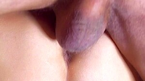 Korean Blonde Close-Up Creampie Action With Huge Asian Cock In Steamy Scene