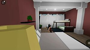 Quick Trio Features Goth and Latina in Roblox Brookhaven Group Adventure with Oral Vagina Elements