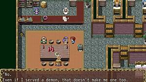 Sphilias Familiar Explores Cuckold Route in Old Game Scenario