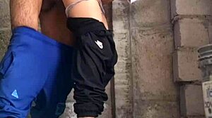 Hermanastra sexy latina escapes university for hidden outdoor public pussy fuck with cute ass babe.