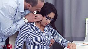 So, like, Chanel Lux this lustful brunette scores a hot blowjob cumshot ride in doggystyle with shaved pussy action.