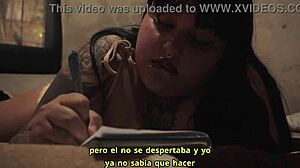 Argentinian chubby girl fulfills fantasies with padrastro in intense cock fucking blowjob cumshot face fucking!