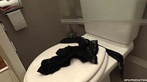 This blonde cougar is getting wild with creampie action in French style