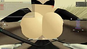 Watch Seductive Muse in Roblox Porn with Anal Assfucking and Deepthroat Blowjob! Bent Over Doggystyle Sex Ends in Cum Missionary.