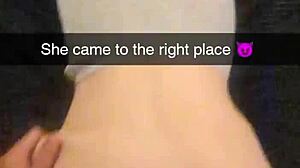 Cheating blonde milf wife gets rough fucked by huge cock after club on Snapchat - Richelle Rose