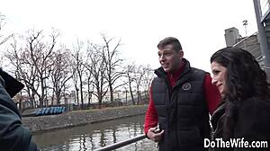 Jocelyne Black takes BBC anal, then makes her cuckold husband eat the creampie from her ass