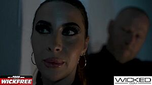 My hot nerdy big tittied gf with glasses helped me so I fucked her hard in doggystyle