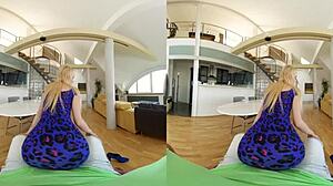 Czech Blonde In Lingerie Rides Cowgirl And Gets Bent Over Doggystyle Pov