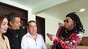 I feel so drawn to this cute brunette Latina teen in lingerie during her casting interview