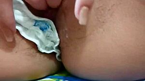 why is this teen masturbating her pussy so eagerly?