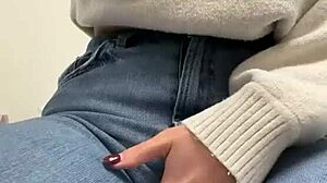 I feel so aroused getting quick orgasm in doctors office with public outdoor patient vibe