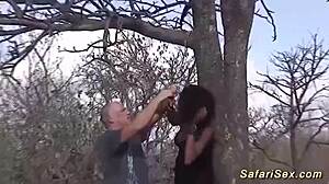 How Does This Big Tit African Milf Handle Rough Outdoor Interracial Fucking by Huge Cock Tourist?