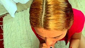 I got this surprise from my girlfriend with her first time anal - broke her tight little ass homemade after deepthroat and doggystyle