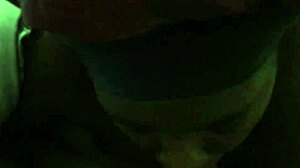 Sloppy deep throat blowjob with cumshot