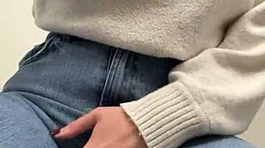 I feel so aroused getting quick orgasm in doctors office with public outdoor patient vibe