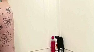 Soaking Wet And Soapy With Big Natural Tits Versus Dripping Wet Pussy In The Shower