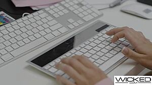 My hot nerdy big tittied gf with glasses helped me so I fucked her hard in doggystyle